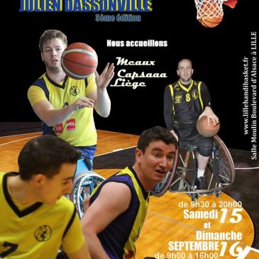 HANDIBASKET / 3ème Tournoi International « Julien DASSONVILLE »