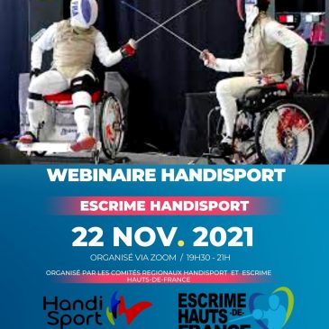 Webinaire Escrime Handisport