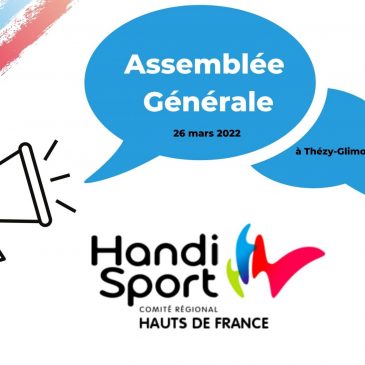 Assemblée Générale du Comité Régional Handisport Hauts-de-France