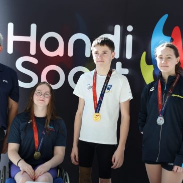 Natation Handisport : Pluie de médailles au Championnat Interrégional de Sartrouville !